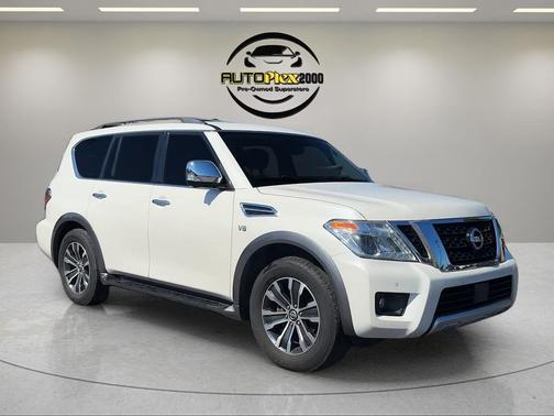 Pearl White 2018 Nissan Armada SL
