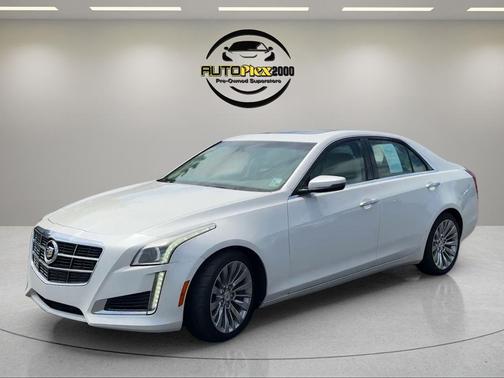 White Diamond Clearcoat 2014 Cadillac CTS 2.0L Turbo Luxury