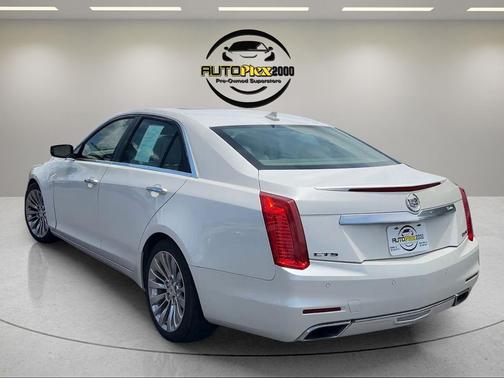 White Diamond Clearcoat 2014 Cadillac CTS 2.0L Turbo Luxury