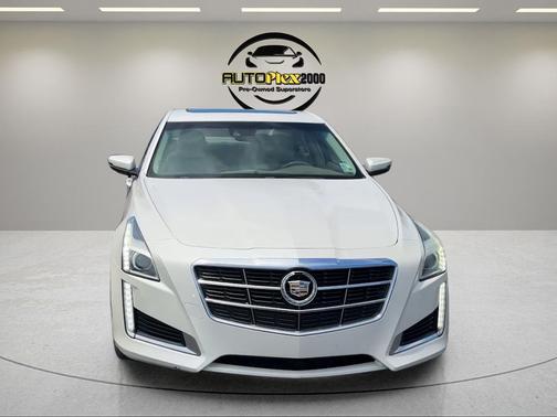 White Diamond Clearcoat 2014 Cadillac CTS 2.0L Turbo Luxury