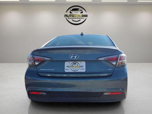 Graphite Blue Pearl 2016 Hyundai SONATA Hybrid SE