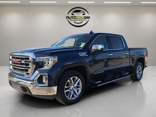 Pacific Blue Metallic 2020 GMC Sierra 1500 SLT