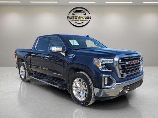 Pacific Blue Metallic 2020 GMC Sierra 1500 SLT