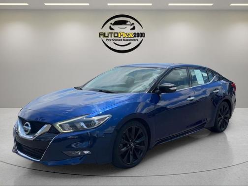 Deep Blue Pearl 2017 Nissan Maxima 3.5 SR