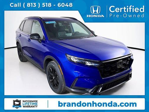 Blue 2024 Honda CR-V Hybrid Sport FWD
