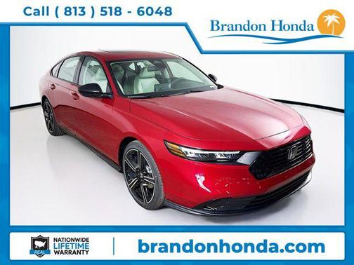 Radiant Red Metallic 2026 Honda Accord SE