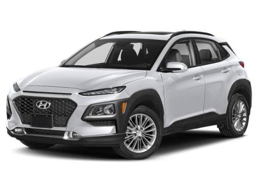 White 2020 Hyundai KONA SEL Plus