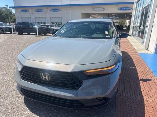 Gray 2024 Honda Accord Hybrid Sport-L