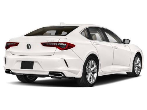 White 2021 Acura TLX Technology