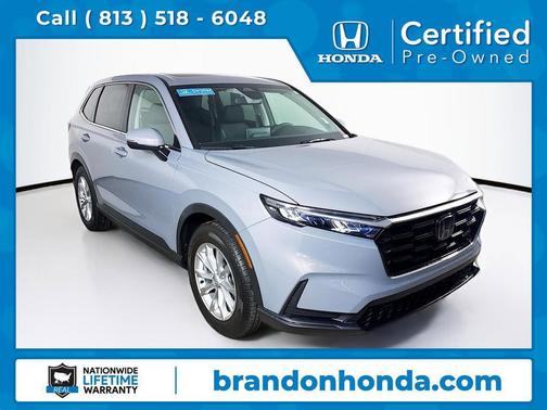 Gray 2024 Honda CR-V EX 2WD