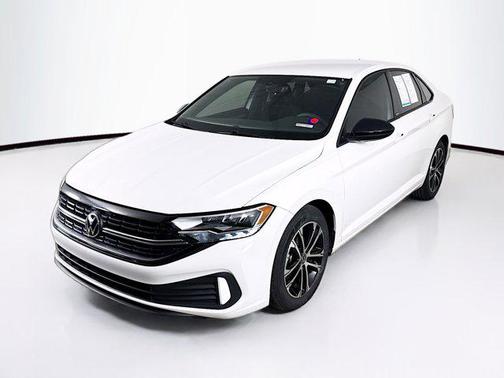 Pure White 2023 Volkswagen Jetta 1.5T Sport