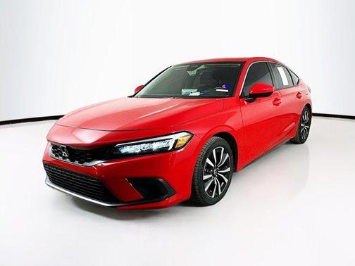 Red 2023 Honda Civic EX-L