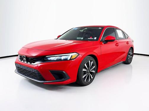 Red 2023 Honda Civic EX-L