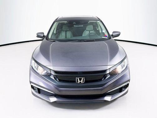 Gray 2021 Honda Civic EX