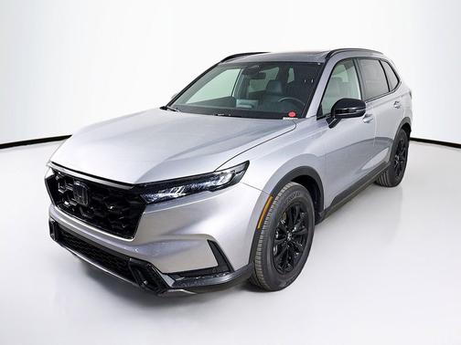 Silver 2026 Honda CR-V Hybrid Sport-L FWD