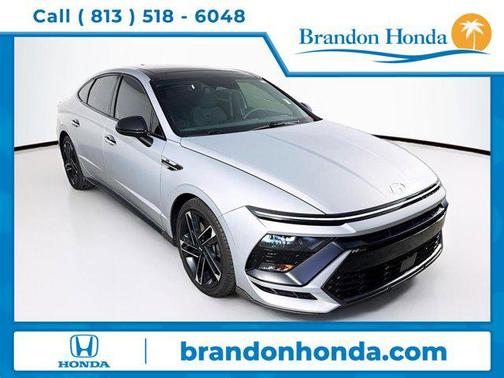 Silver 2024 Hyundai SONATA N Line