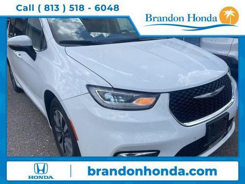 Bright White Clearcoat 2023 Chrysler Pacifica Hybrid Touring L