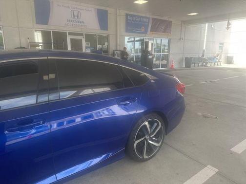 Blue 2018 Honda Accord Sport