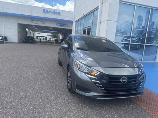 Gun Metallic 2023 Nissan Versa 1.6 SV