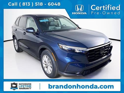 Gray 2023 Honda CR-V EX-L