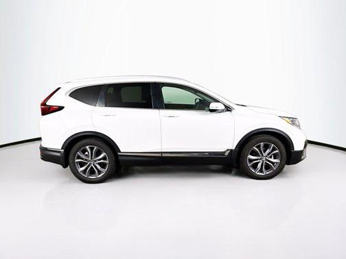 White 2021 Honda CR-V 2WD Touring