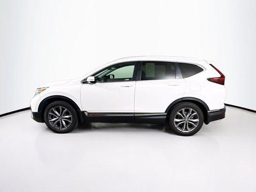 White 2021 Honda CR-V 2WD Touring