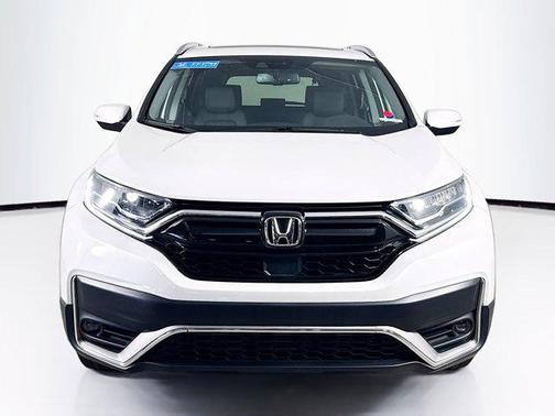White 2021 Honda CR-V 2WD Touring