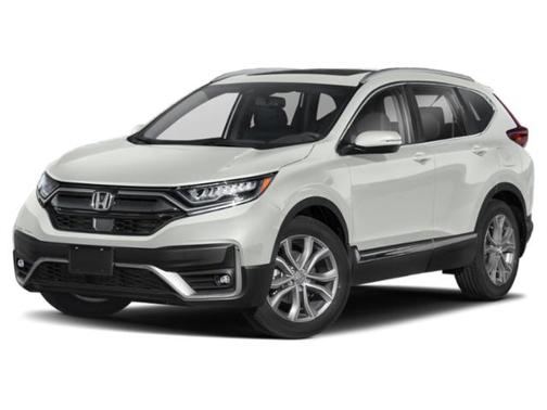 White 2021 Honda CR-V 2WD Touring