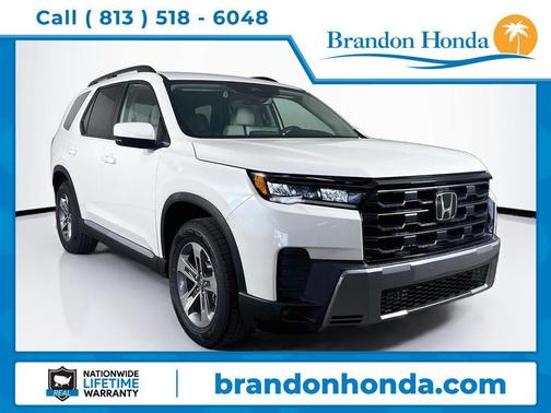 Platinum White Pearl 2026 Honda Pilot EX-L