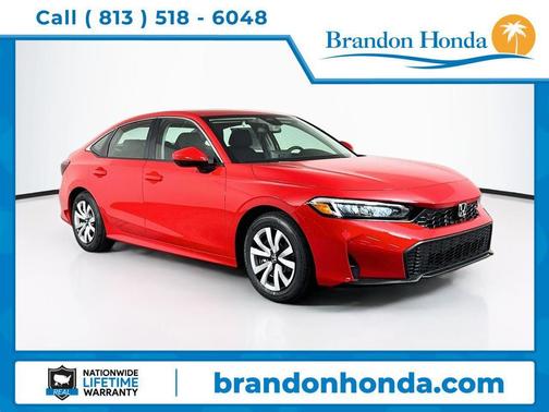 Rallye Red 2026 Honda Civic LX