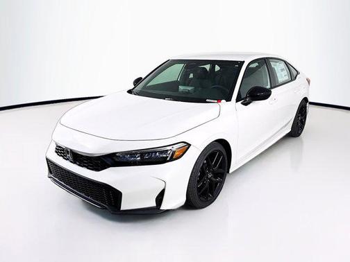 Platinum White Pearl 2026 Honda Civic Sport