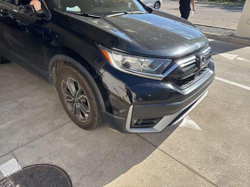 Black 2021 Honda CR-V 2WD EX