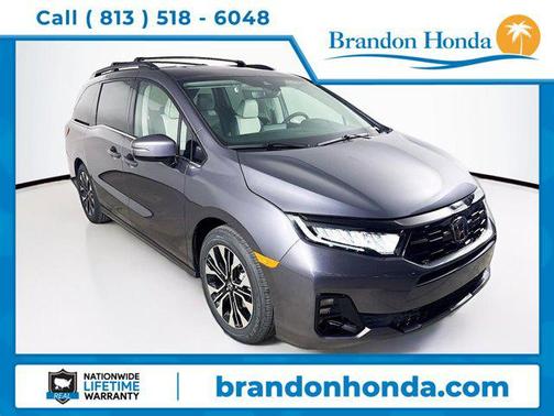 Modern Steel Metallic 2026 Honda Odyssey Elite