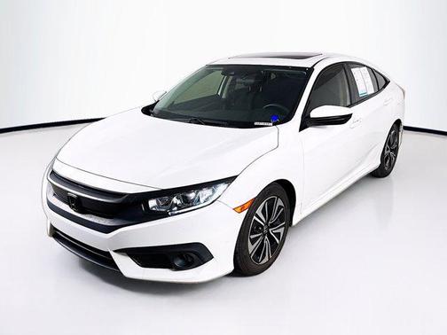 Taffeta White 2018 Honda Civic EX-T