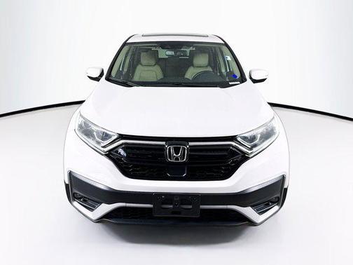 Platinum White Pearl 2022 Honda CR-V AWD EX-L