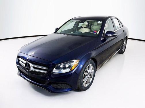 Blue 2016 Mercedes-Benz C-Class C 300