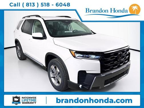 Platinum White Pearl 2026 Honda Pilot EX-L