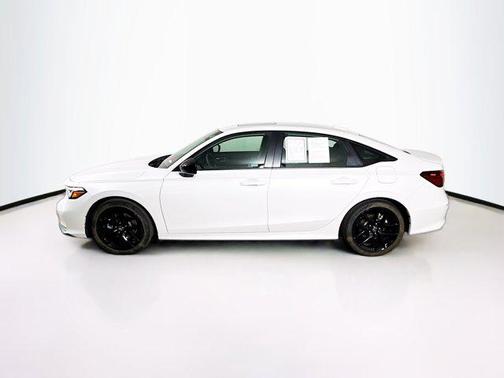 Silver 2026 Honda Civic Hybrid Sport