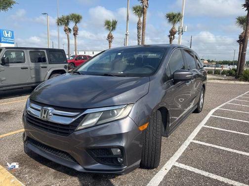 Gray 2018 Honda Odyssey EX-L