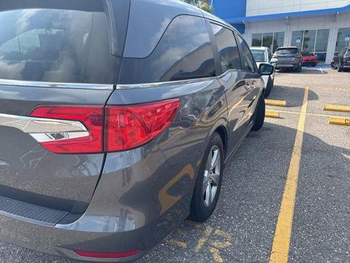 Gray 2018 Honda Odyssey EX-L