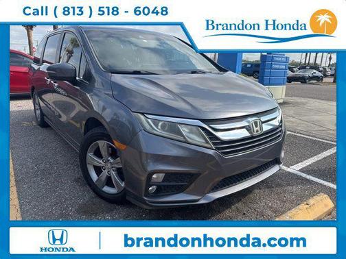 Gray 2018 Honda Odyssey EX-L