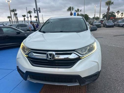 White Diamond Pearl 2017 Honda CR-V LX