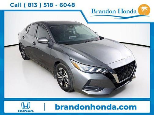 Gun Metallic 2022 Nissan Sentra SV