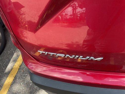 Red Metallic 2021 Ford Edge Titanium