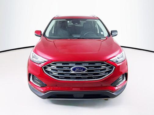 Red Metallic 2021 Ford Edge Titanium