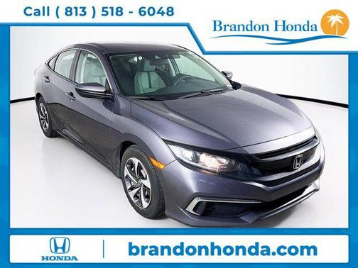 Silver 2020 Honda Civic LX