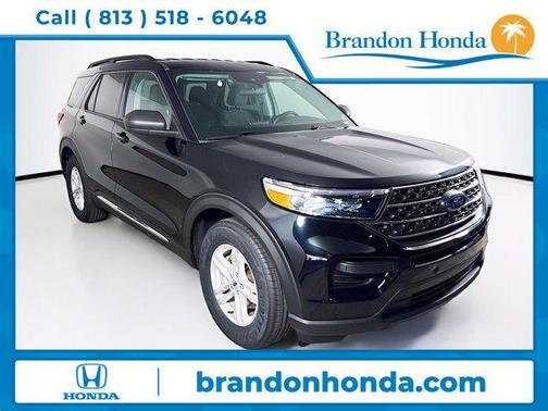 Black Metallic 2023 Ford Explorer XLT
