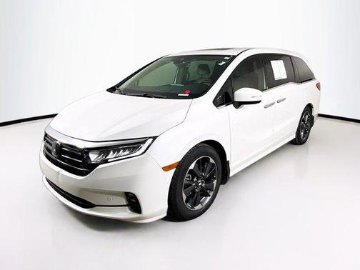 Platinum White 2023 Honda Odyssey Elite