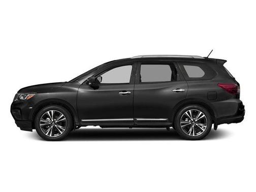 Gun Metallic 2017 Nissan Pathfinder Platinum