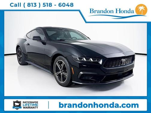 SHADOW BLACK 2024 Ford Mustang EcoBoost
